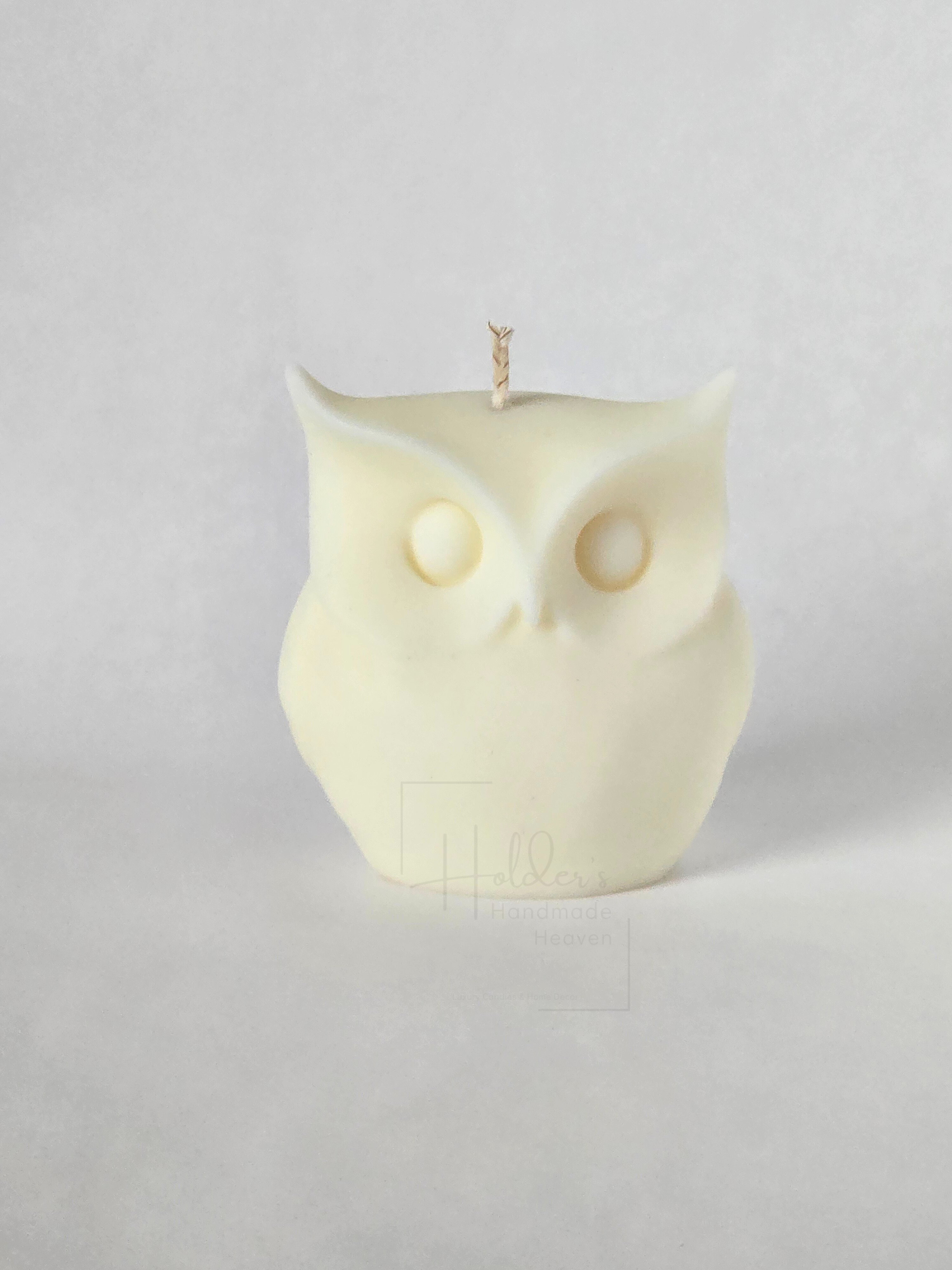 Owl Candle Large
